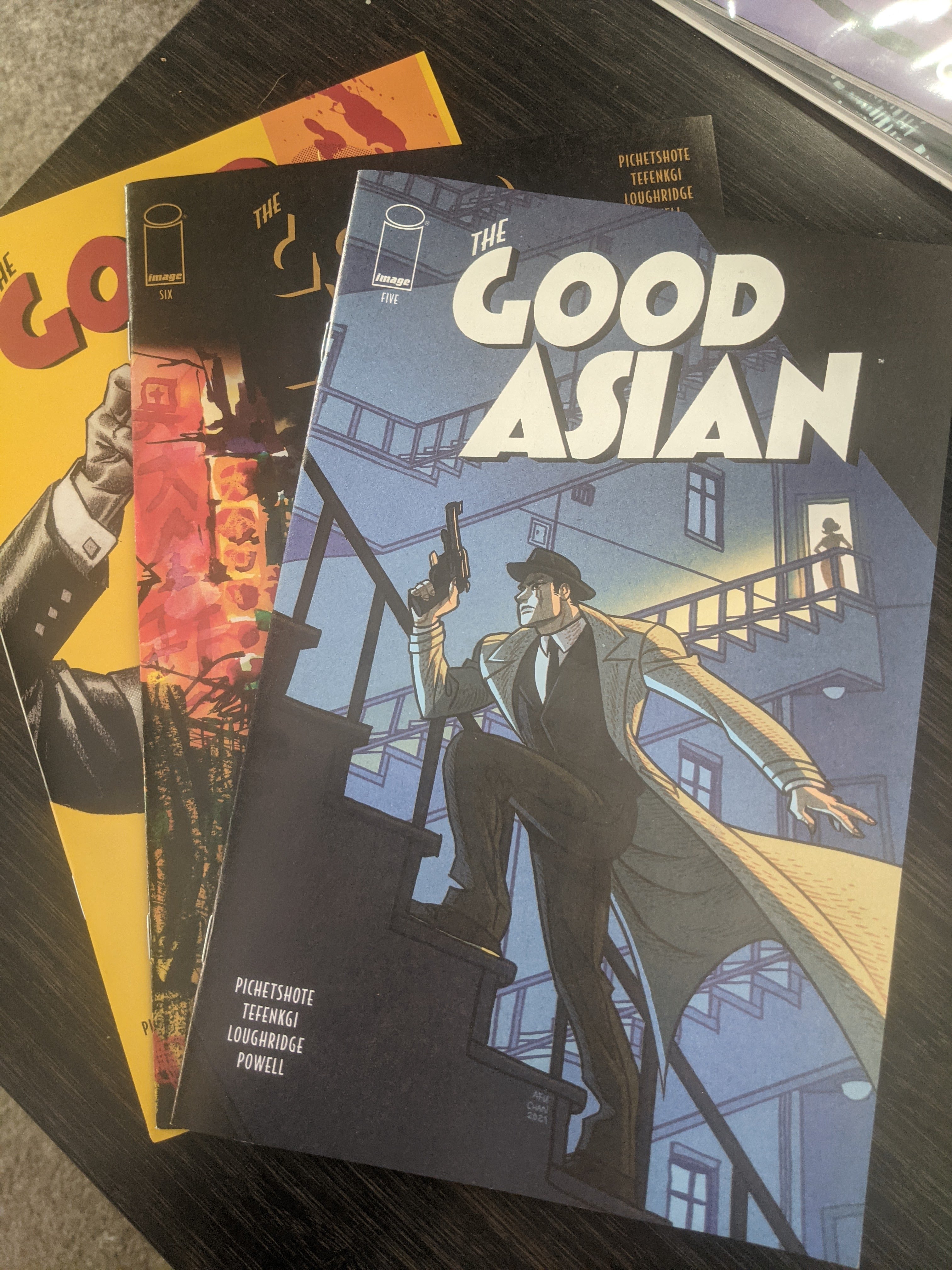 Image of The Good Asian comic book.